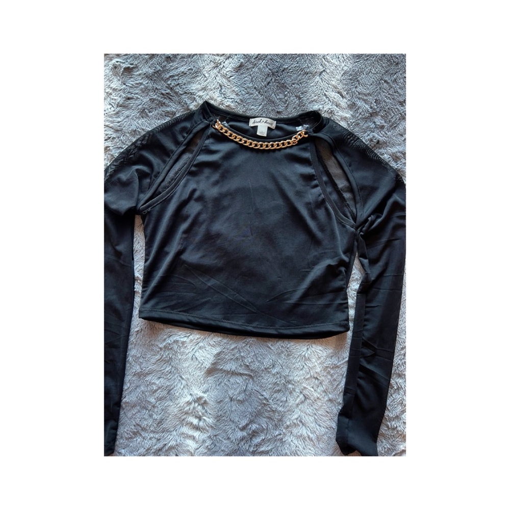 Long Sleeve Crop Top